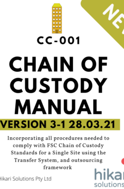 FSC Chain of Custody