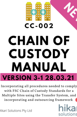 FSC Multi-Site Transfer Chain of Custody